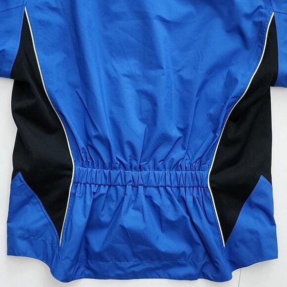 DryJoy's by FootJoy Womens Blue Wind Water Resistant Zip Up Jacket Lined Size XS - Picture 8 of 15